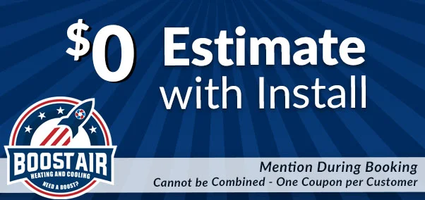 $0 estimate with install 